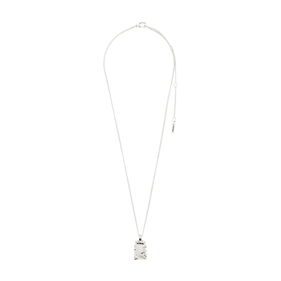 SOL collier pendentif carré recyclé