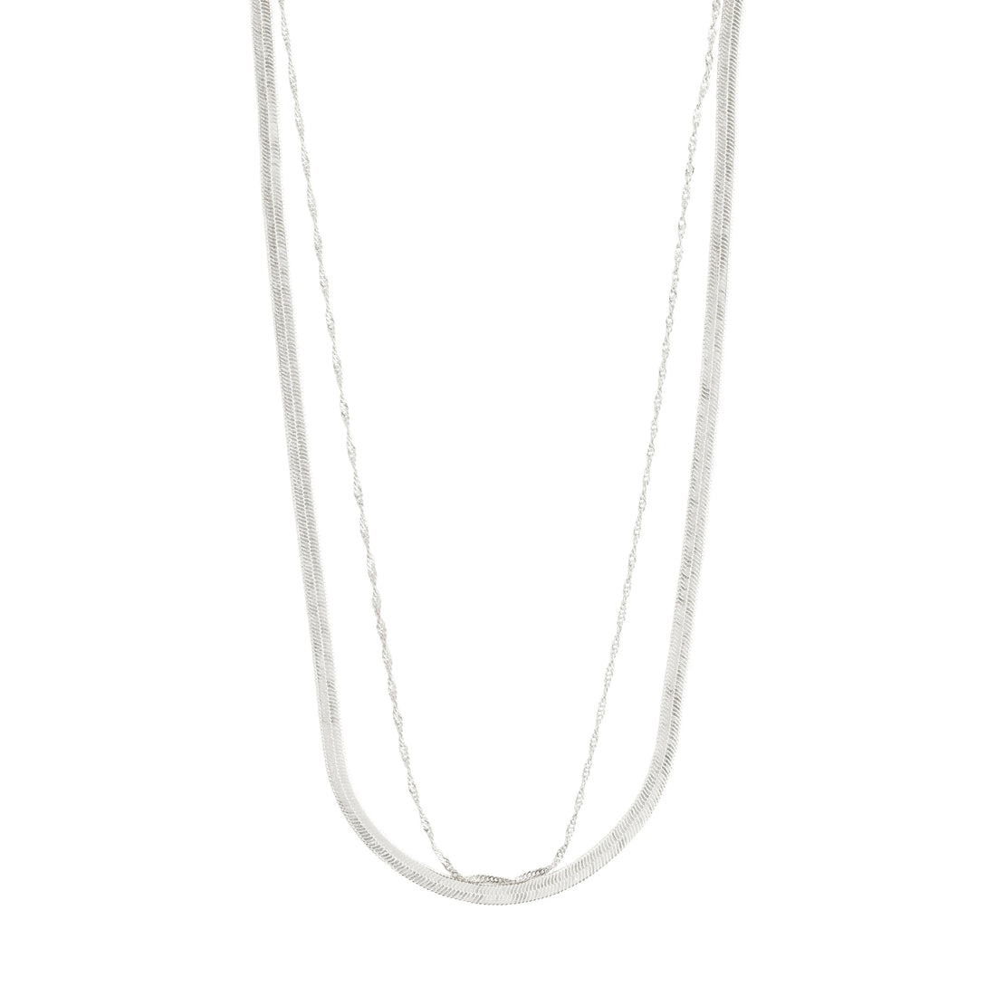 EA colliers de chaînes recyclés 2-en-1