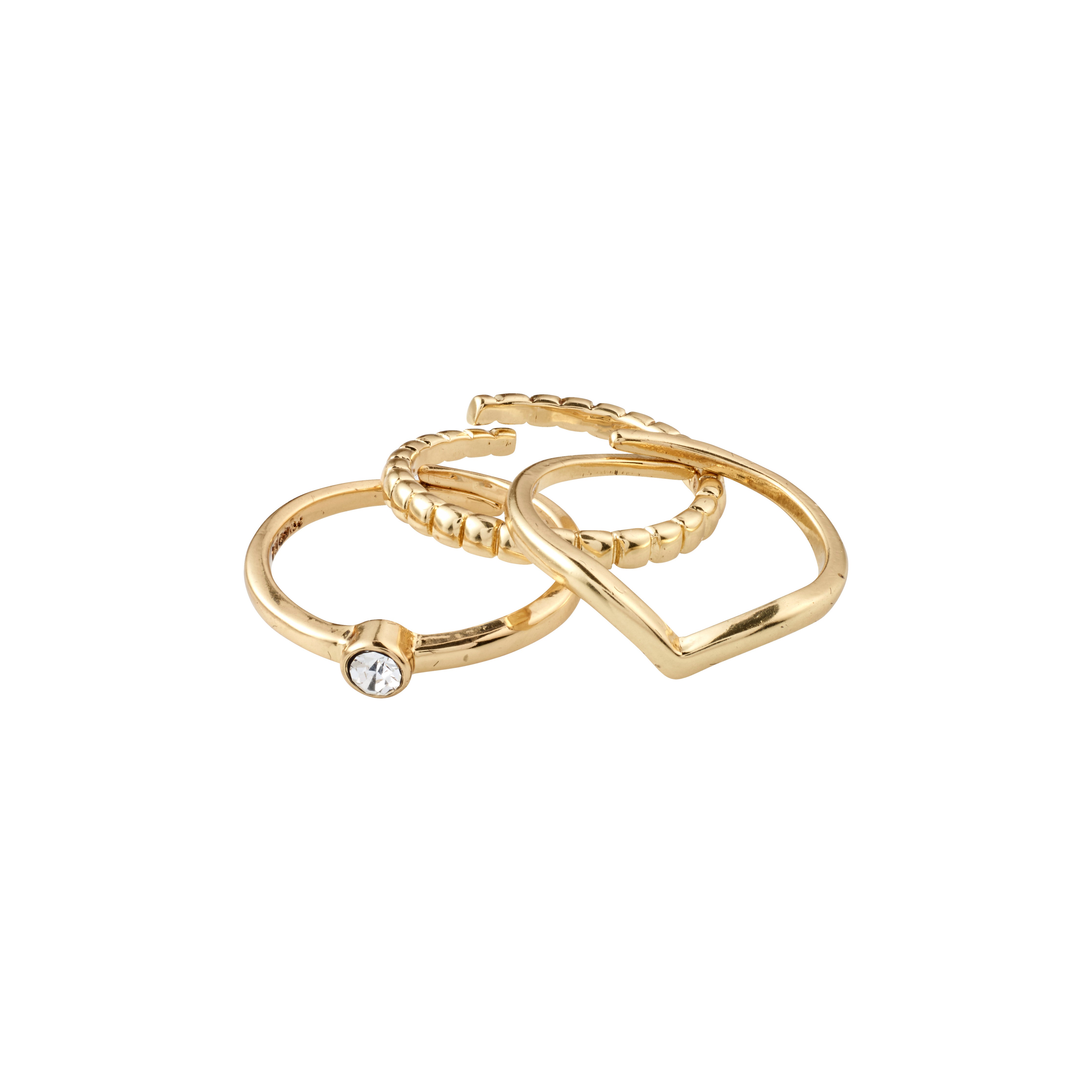 Recycled 3-in-1 Stackable Rings Set – PILGRIM