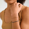 BELLAMY bead & chain bracelet 2-in-1