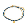 BELLAMY bead & chain bracelet 2-in-1