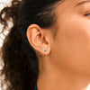 HALO recycled hoop & stud earrings 3-in-1