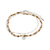 BELLAMY bead & chain bracelet 2-in-1