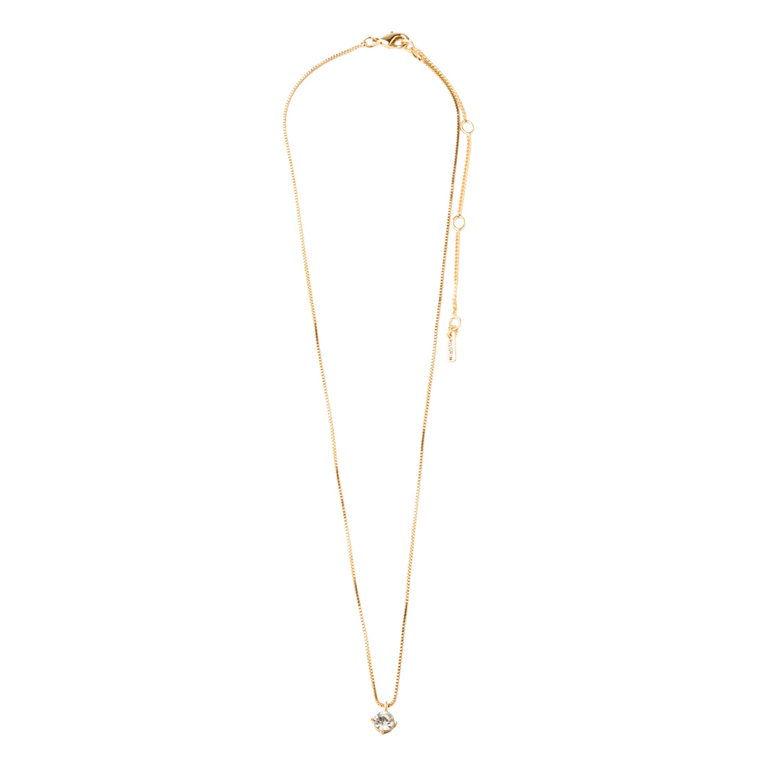 DAGRIN collier avec pendentif en cristal
