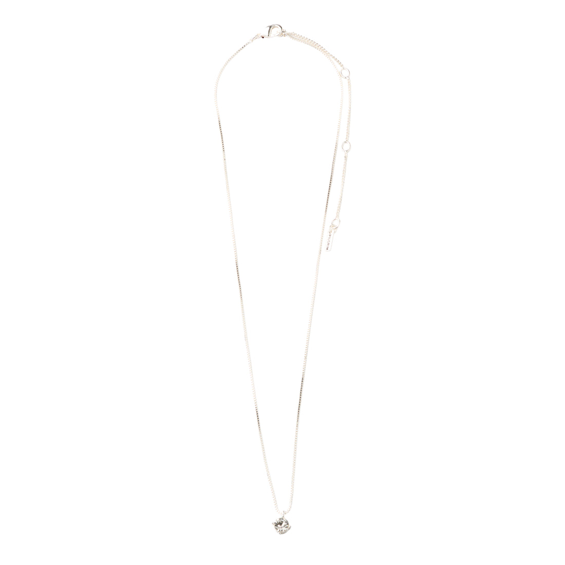 DAGRIN collier avec pendentif en cristal
