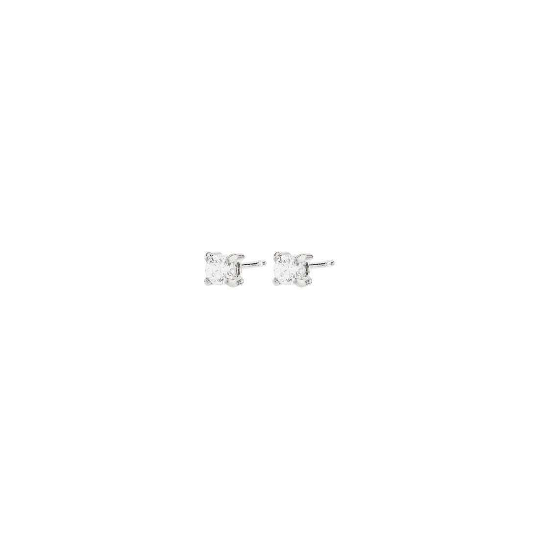 PILGRIM RAVI crystal earstuds 3 mm