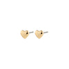 MAEVE Recycled Puffy Heart Stud Earrings