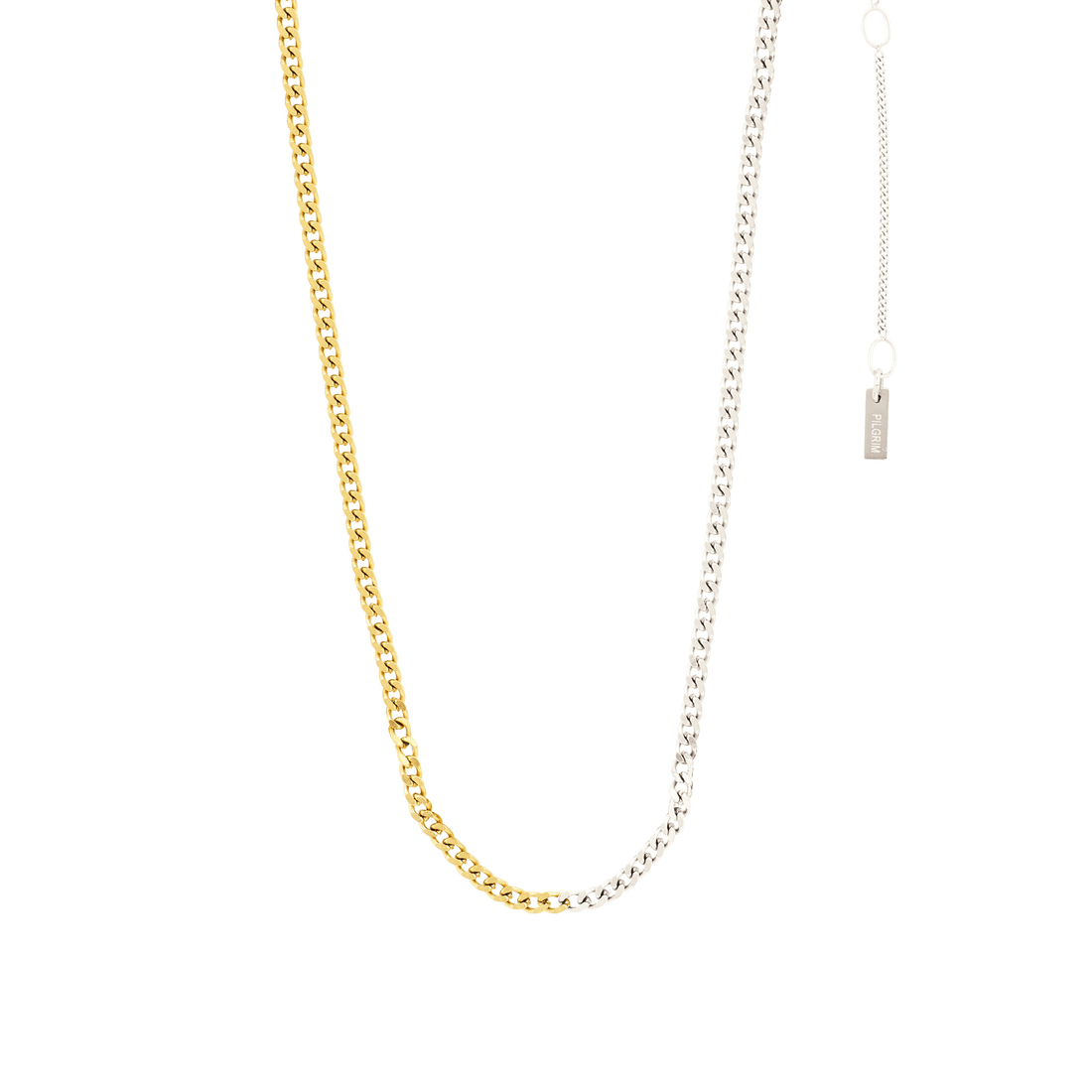 Collier INNER à chaîne recyclée, mélange de métaux