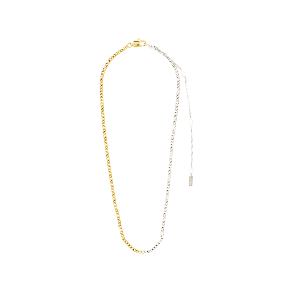 Collier INNER à chaîne recyclée, mélange de métaux