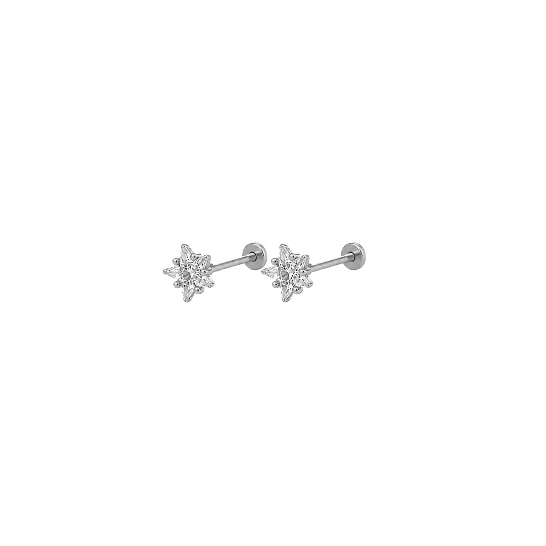 PIERCING STUDIO: Astra Flat Back Surgical Steel Piercing