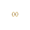PIERCING STUDIO: Clicker Hoop 24K PVD Gold 18G 8mm