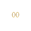 PIERCING STUDIO: Clicker Hoop 24K PVD Gold 20G 10mm