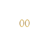 PIERCING STUDIO: Clicker Hoop 24K PVD Gold 20G 8mm