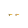 STUDIO DE PIERCING : 3mm Boule en or PVD 24K