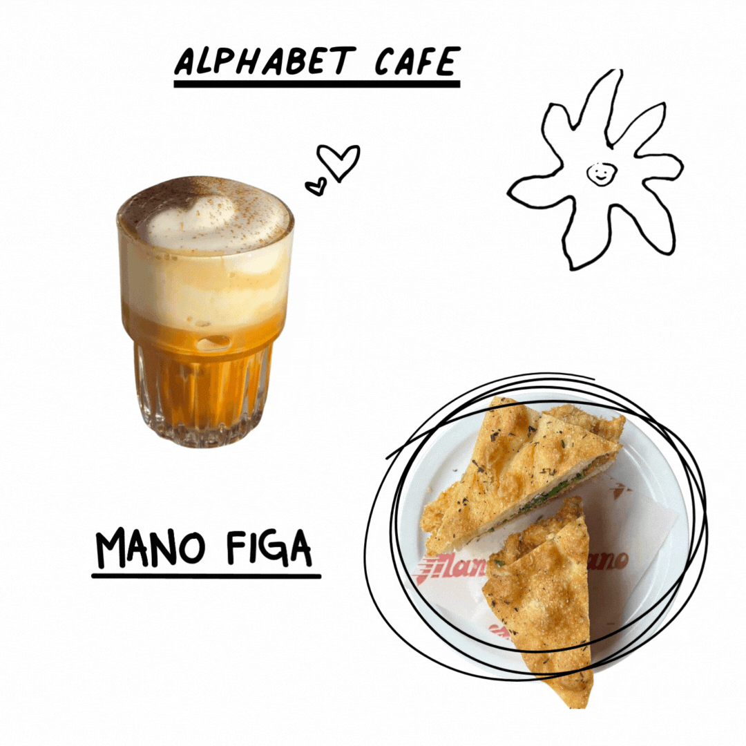 Best coffee spots in Montreal – Alphabet café and Mano Figa