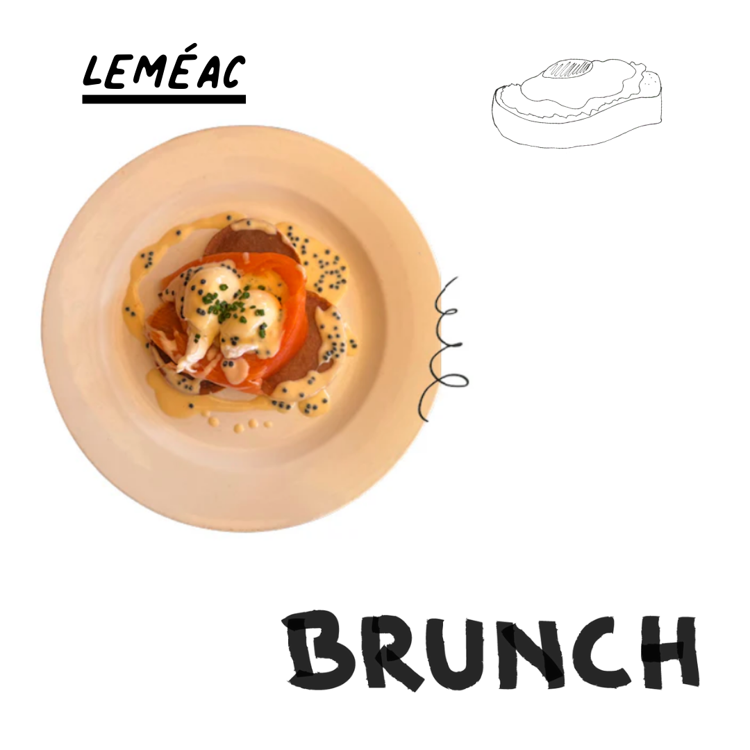 Indulge in decadent French toast at Leméac, a top brunch spot in Montreal.