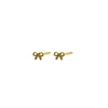 PIERCING STUDIO: Piercing Bow Stud 24k-Gold