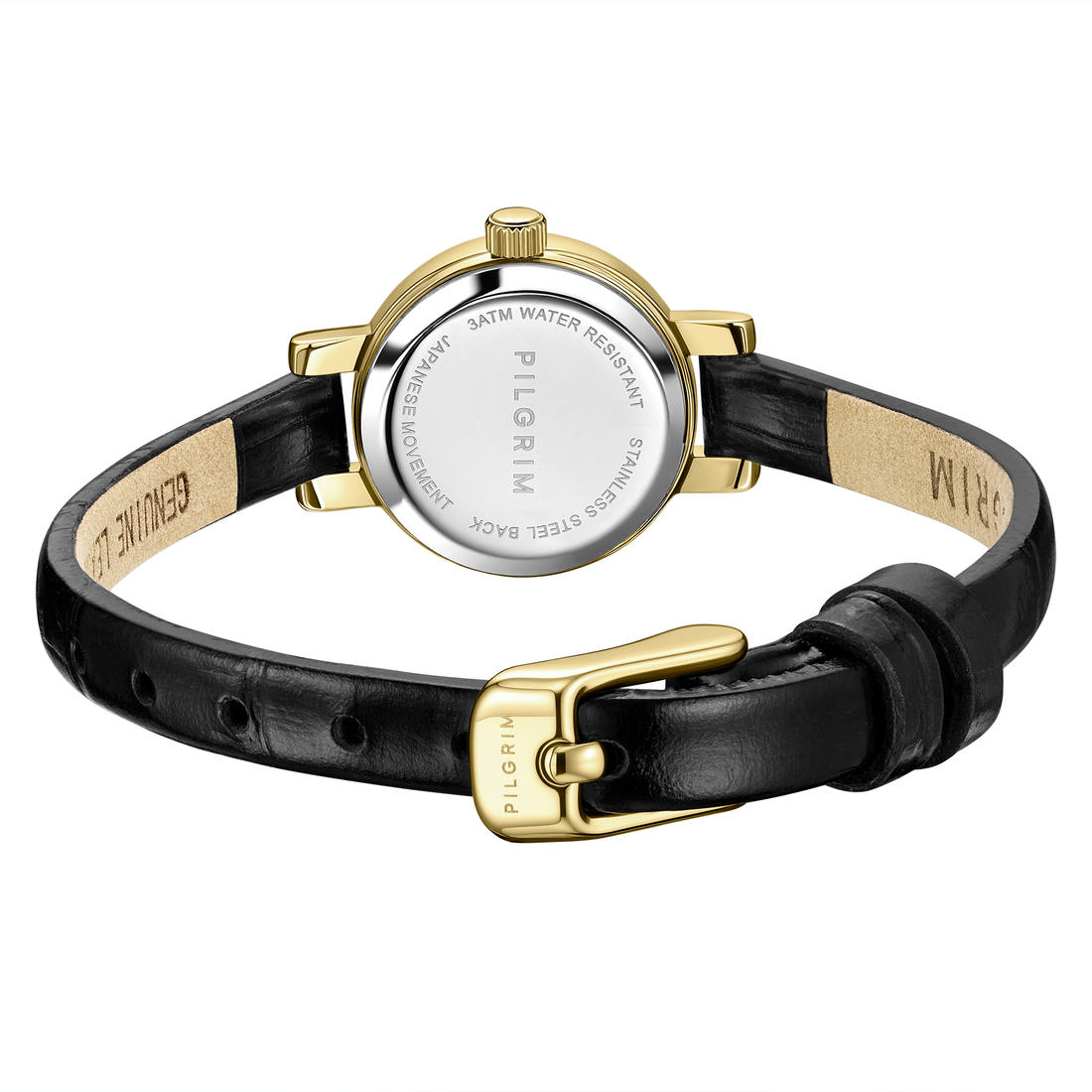 NORA Montre Iconic à bracelet en cuir