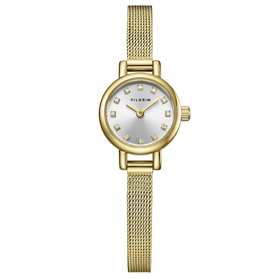 ELVA Iconic Crystal Mesh Watch