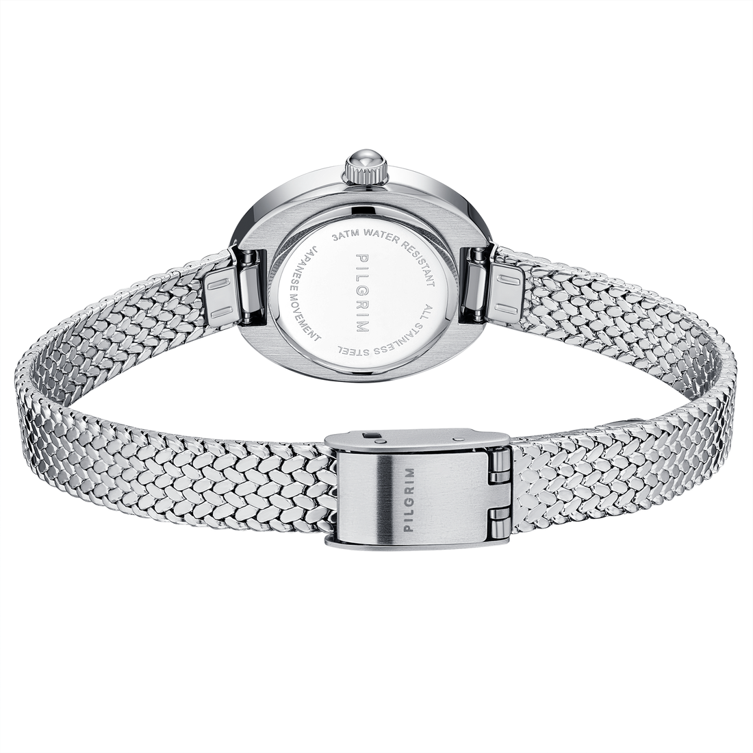 SIV montre Moment ovale à bracelet en maille