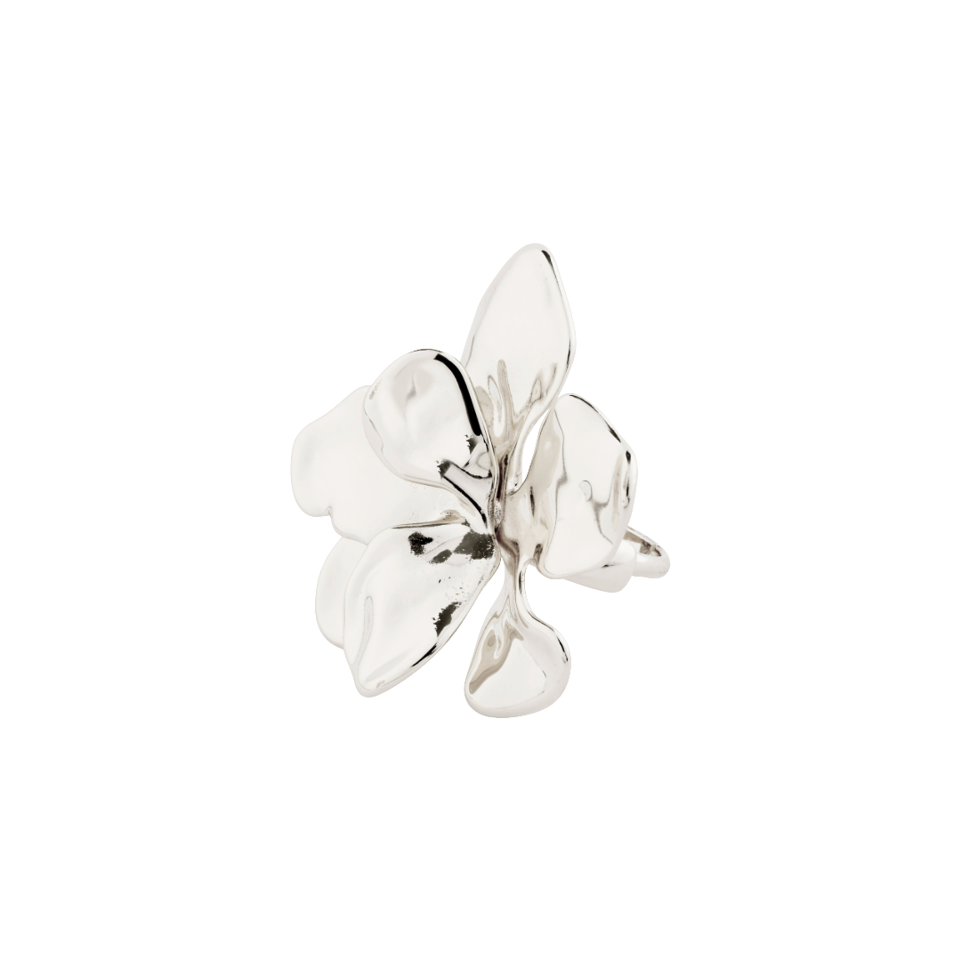 LUNITH bague fleur recyclée