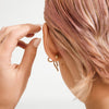 Earring Flat Backs gold-plated