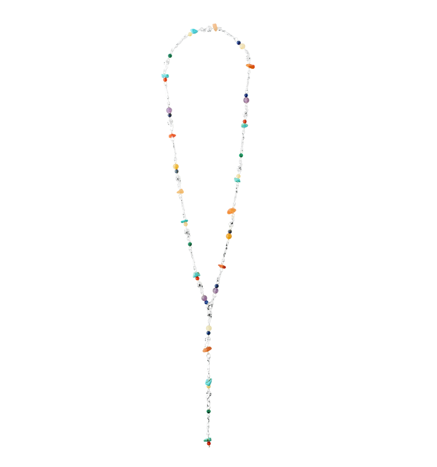TRACE Recycled Semi-Precious Stone necklace