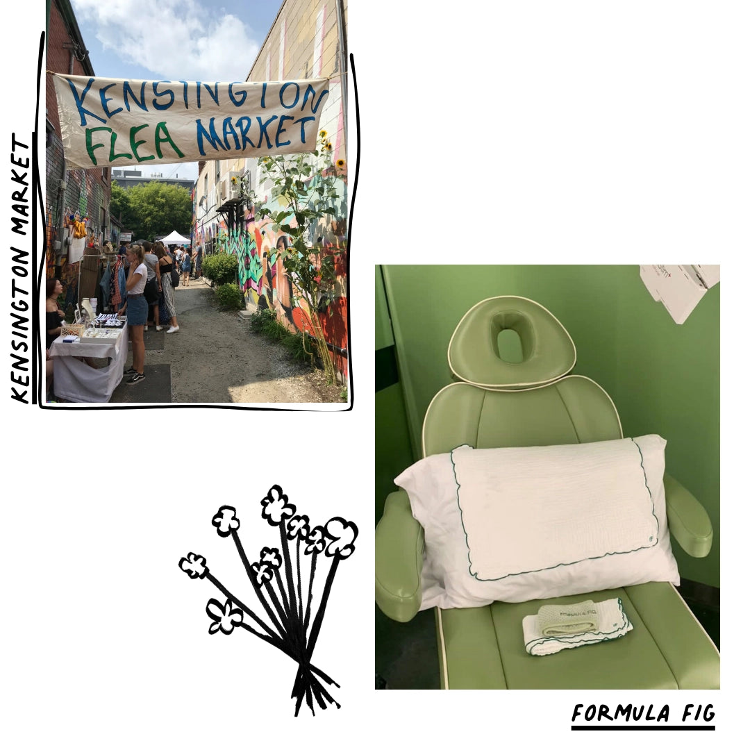 Discover Toronto’s Kensington Market for vintage finds and global eats, then relax with rejuvenating facials at Formula Fig.