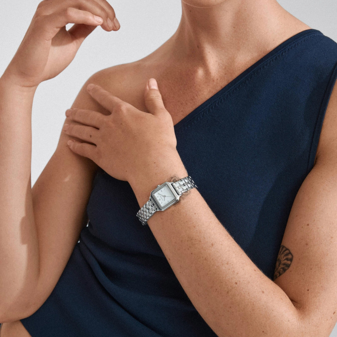 Voyager Brace Watch Silver Plated