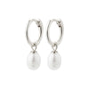 BERTHE Recycled Pearl Hoop Earrings - PILGRIM