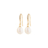 JASMIN BOUCLES D'OREILLES PERLES ET CRISTAUX