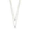 Collier double cristal Pilgrim Lucia