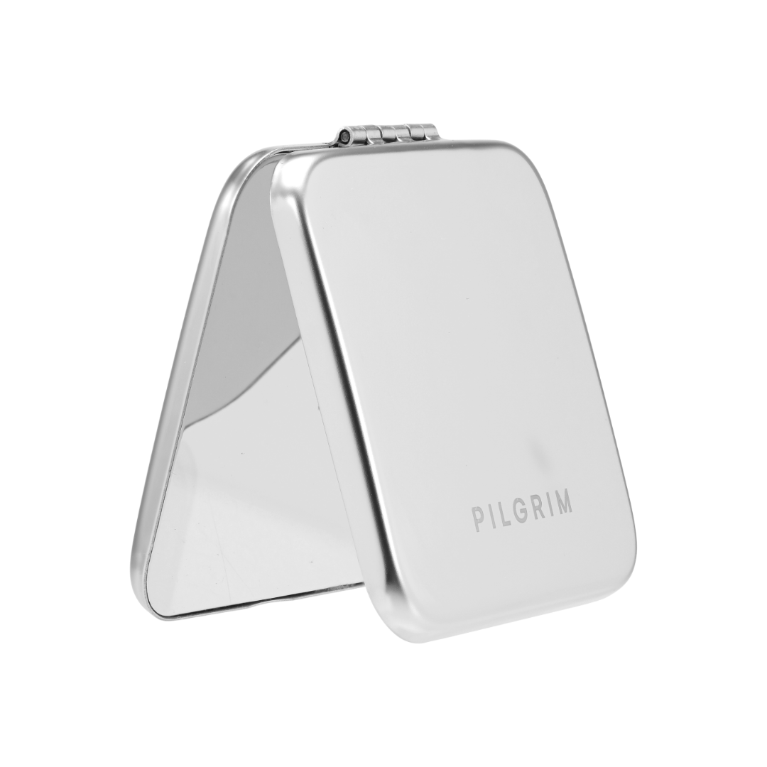 Miroir de poche PILGRIM avec pochette zébrée