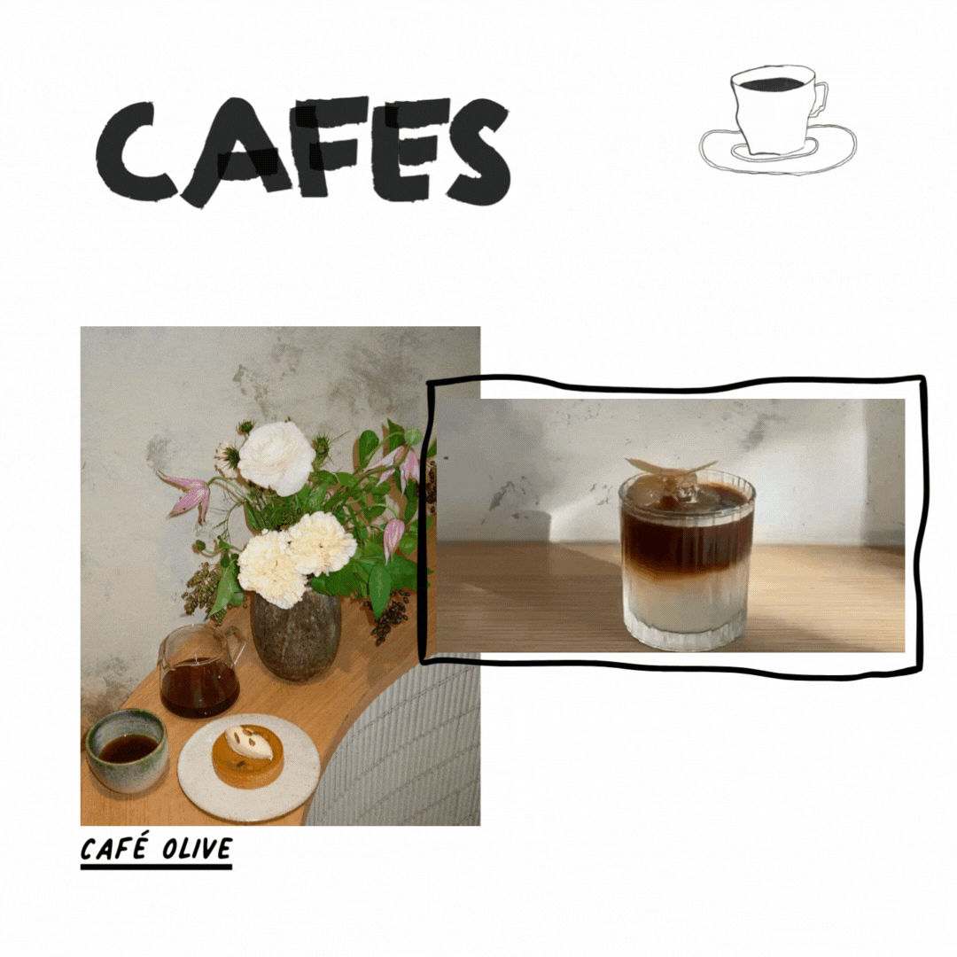 Café Olive in Québec City – minimalist café with specialty coffee and natural light.