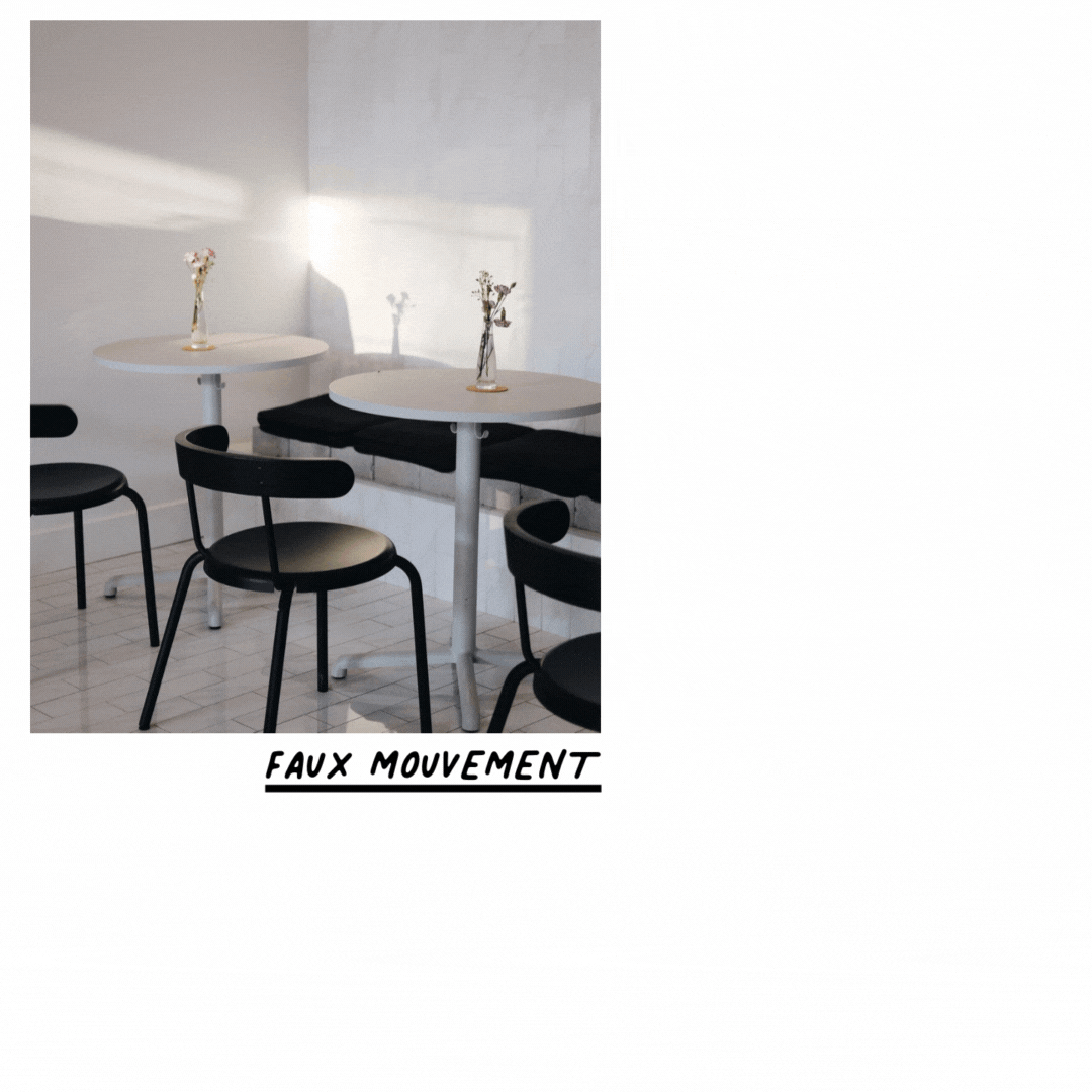 Faux Mouvement Café in Québec City – a creative space blending specialty coffee, sports culture, and community vibes.