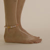 SMILE ankle chain multicolored