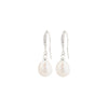 JASMIN BOUCLES D'OREILLES PERLES ET CRISTAUX