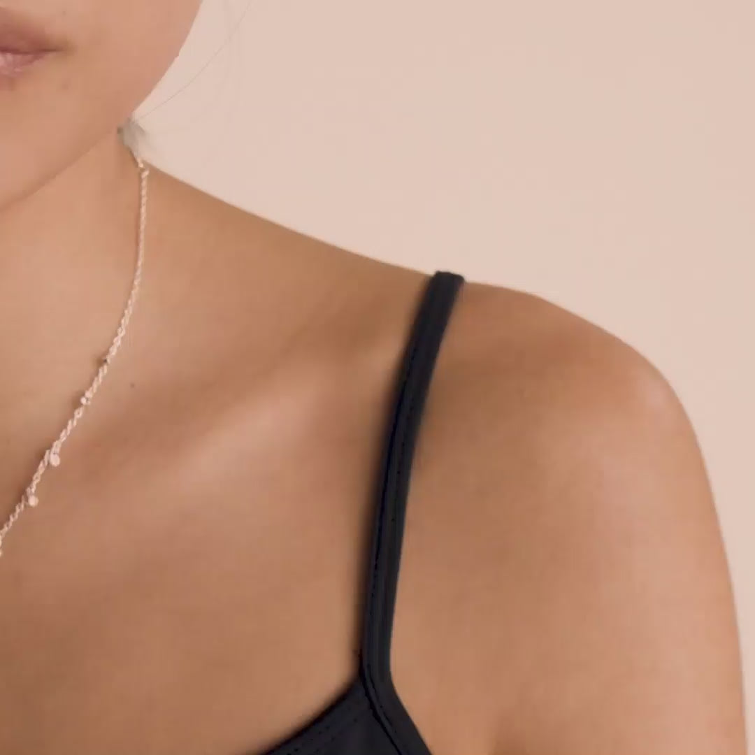Maja Crystal Drops Necklace