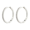 Be Crystal Hoop Earrings - PILGRIM