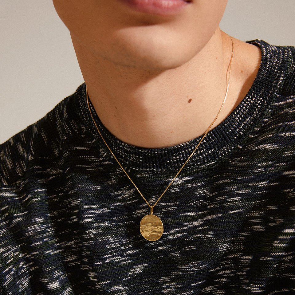 HEAT Recycled Coin Necklace - PILGRIM