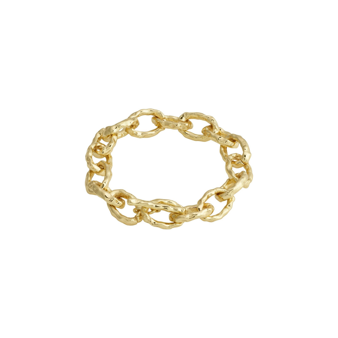 Reflect Textured Recycled Cable Chain Bracelet - PILGRIM