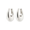 AUTUMN chunky retro hoop earrings - PILGRIM