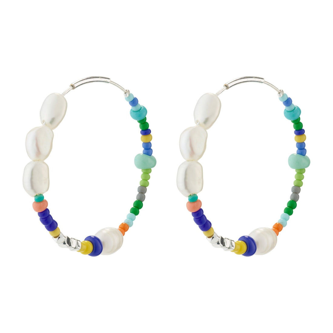 Aubrie Colored Hoop Earrings - PILGRIM