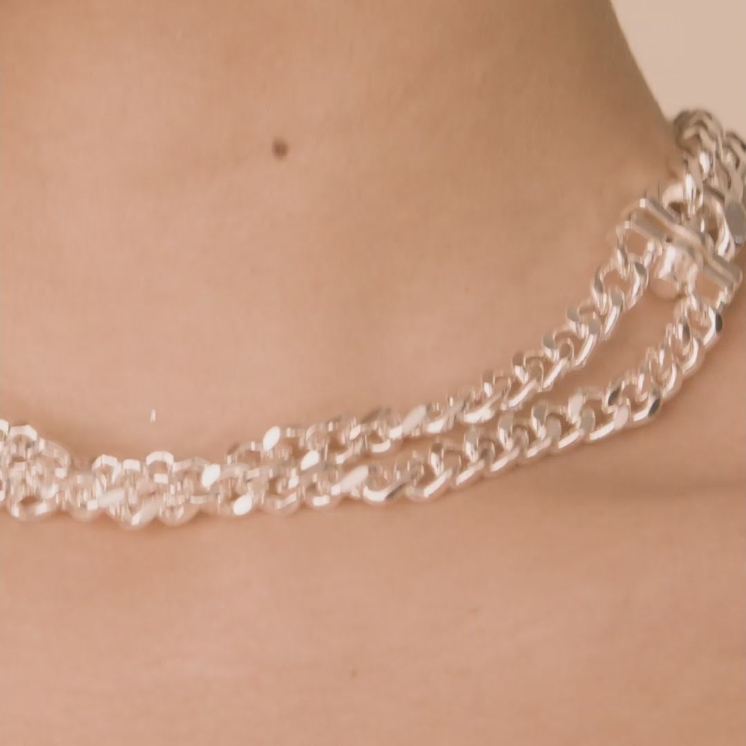 FRIENDS Chunky Curb Chain Necklace