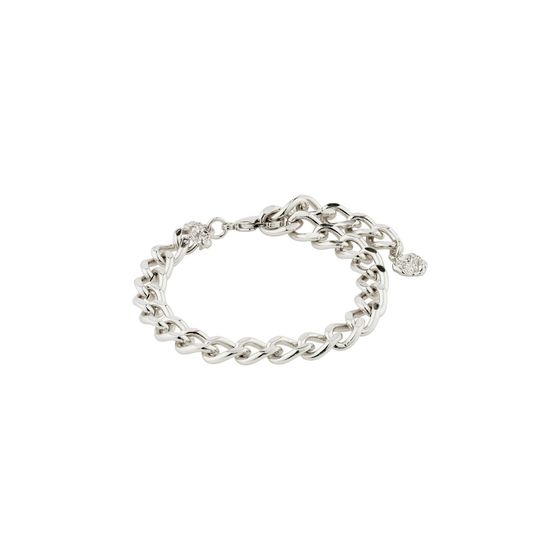 CHARM recycled curb chain bracelet - PILGRIM