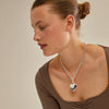 CHARM recycled maxi heart pendant - PILGRIM