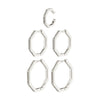 HANNA Recycled Earrings Set - PILGRIM