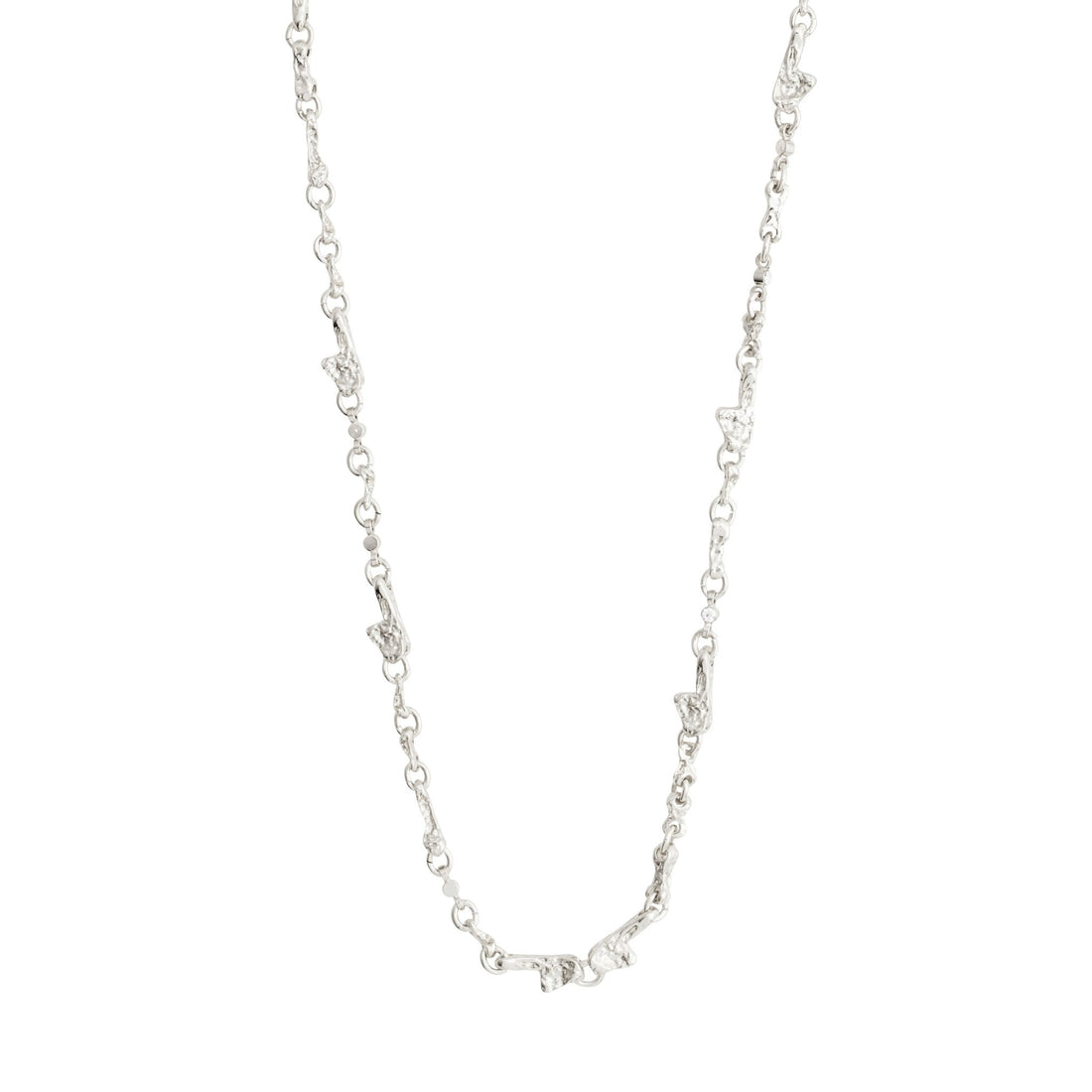 Hallie Organic Shaped Crystal Necklace - PILGRIM