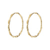 Eddy Recycled Organic Shaped Maxi Hoops - PILGRIM