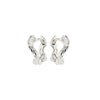 EVRA recycled organic shaped crystal hoops - PILGRIM